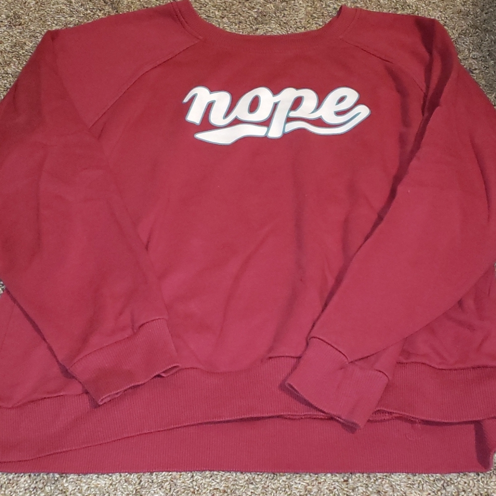 Letter Sweater